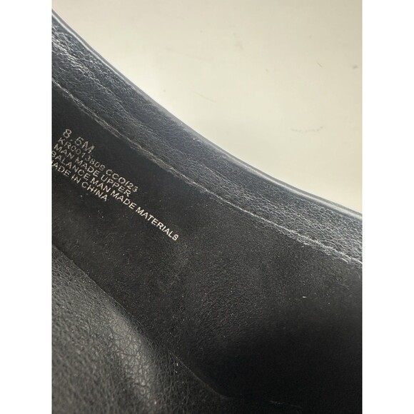 Korks Black Arielle Studded Wood Sole d'Orsay Pump (Women), Size 8.5 - Picture 6 of 11